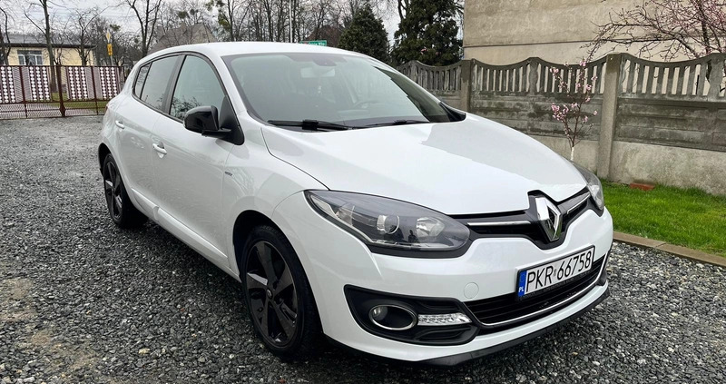 Renault Megane cena 29800 przebieg: 111750, rok produkcji 2014 z Łęczyca małe 56